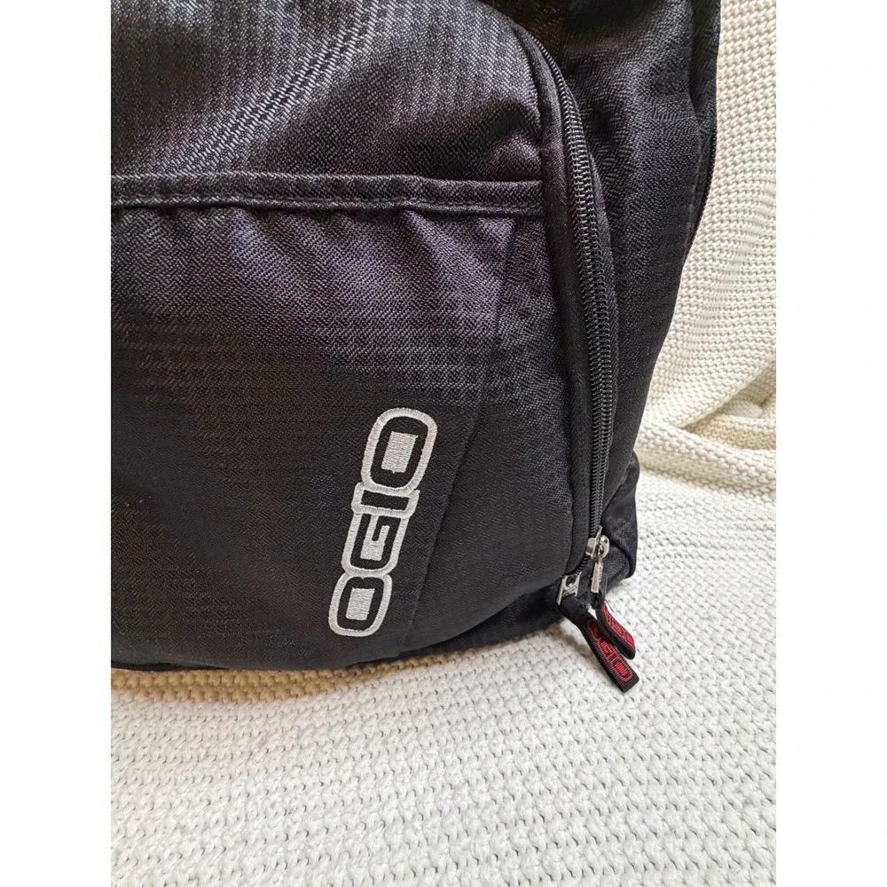 OGIO Black Laptop Backpack Multi Compartment Travel School Bag Mesh Back